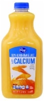 slide 1 of 1, Kroger Premium Not From Concentrate Orange Juice With Calcium, 59 fl oz