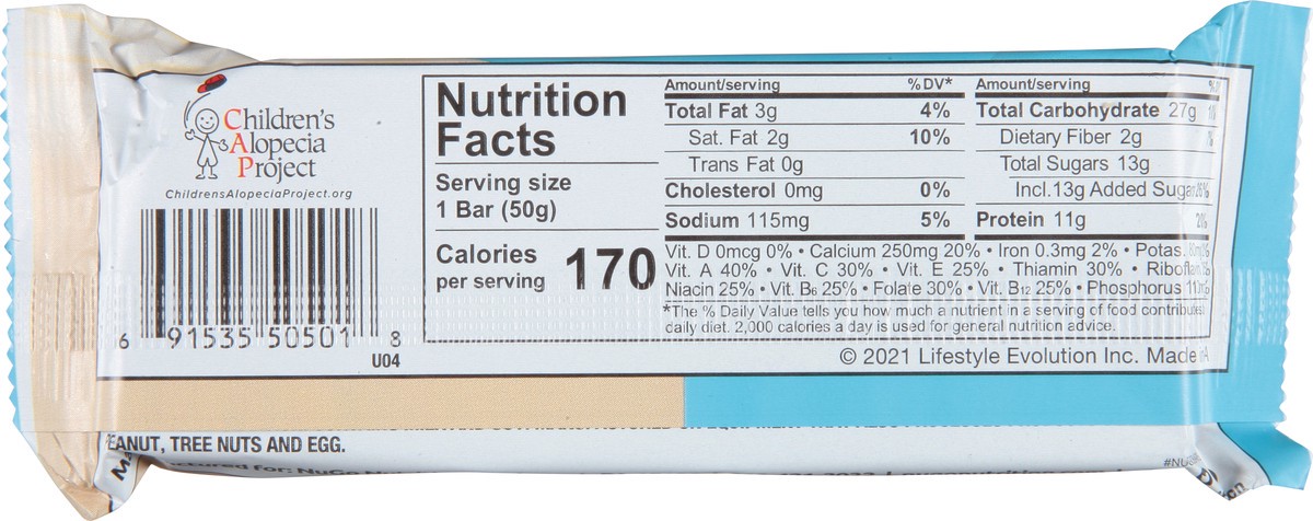 slide 2 of 9, NuGo Original Vanilla Yogurt Nutrition Bar 1.76 oz, 1.76 oz