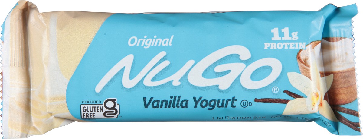 slide 4 of 9, NuGo Original Vanilla Yogurt Nutrition Bar 1.76 oz, 1.76 oz