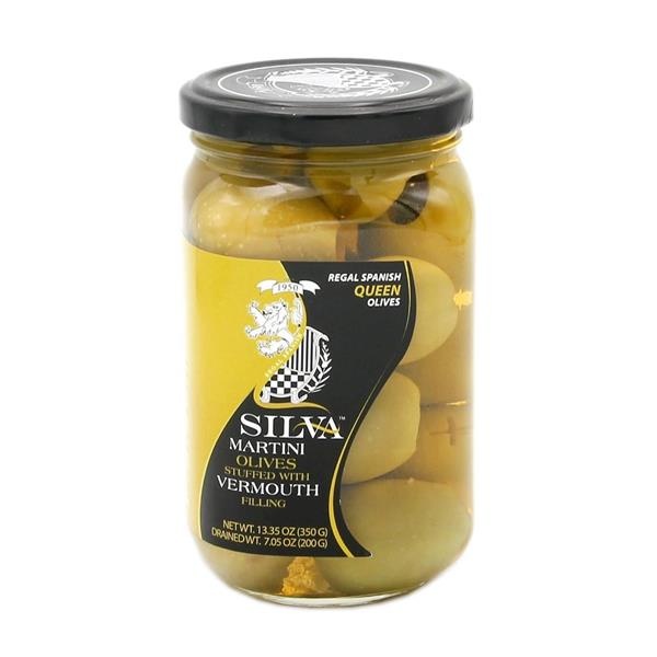 slide 1 of 1, Silva Martini Olives 13.35 oz, 13.35 oz