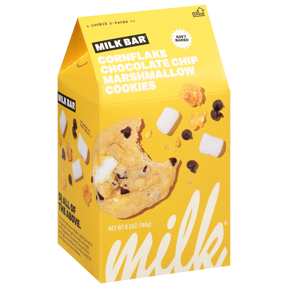 slide 7 of 9, Milk Bar Cornflake Chocolate Chip Marshmallow Cookies 2 - 4 ea Packs, 1 ct