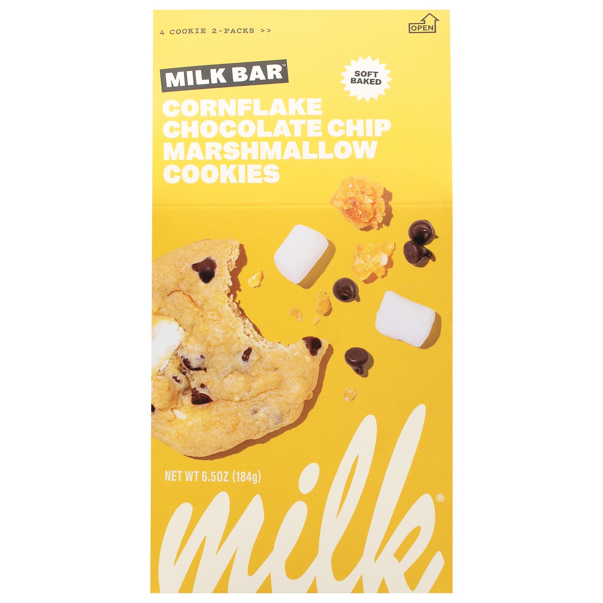 slide 1 of 9, Milk Bar Cornflake Chocolate Chip Marshmallow Cookies 2 - 4 ea Packs, 1 ct