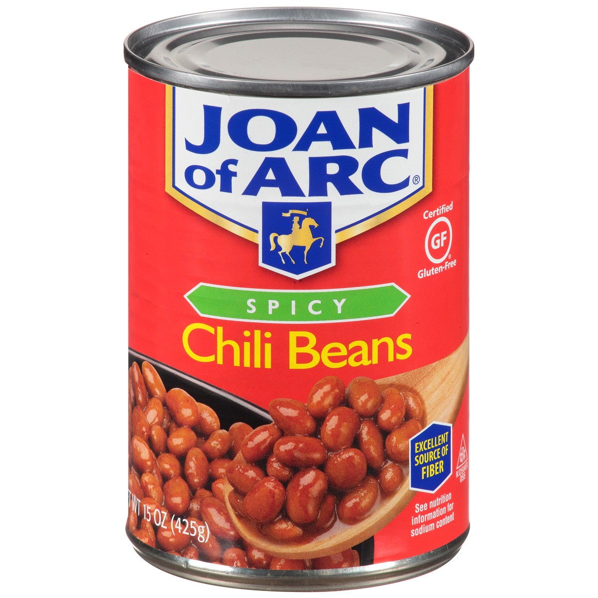 slide 11 of 12, Joan of Arc Spicy Chili Beans 15 oz. Can, 15 oz