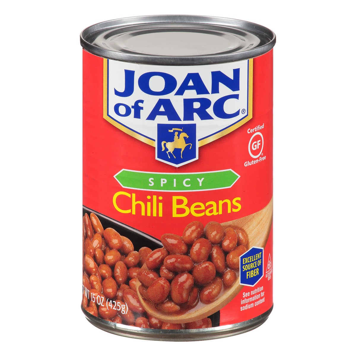 slide 9 of 12, Joan of Arc Spicy Chili Beans 15 oz. Can, 15 oz