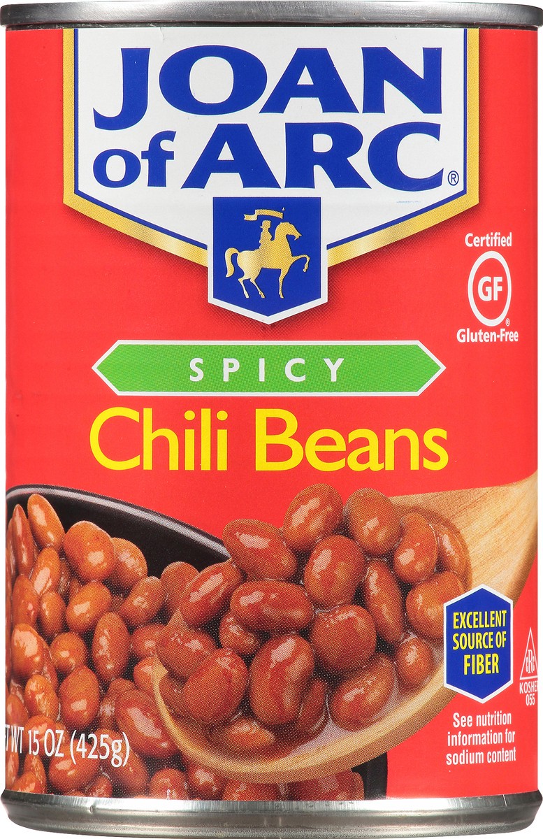 slide 4 of 12, Joan of Arc Spicy Chili Beans 15 oz. Can, 15 oz