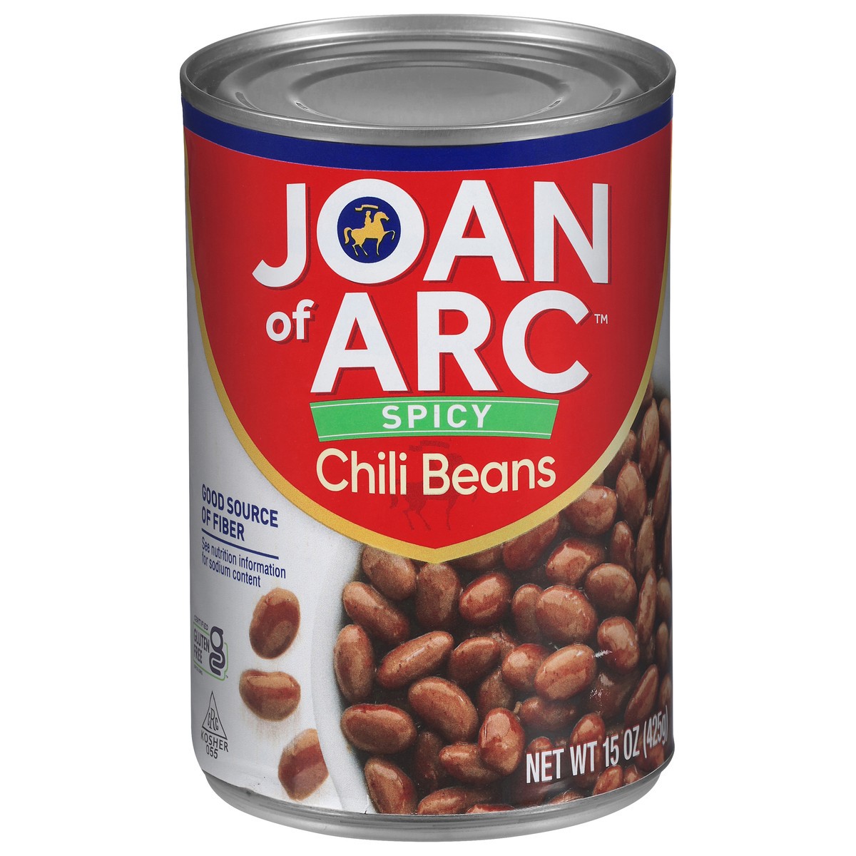 slide 1 of 12, Joan of Arc Spicy Chili Beans 15 oz, 15 oz