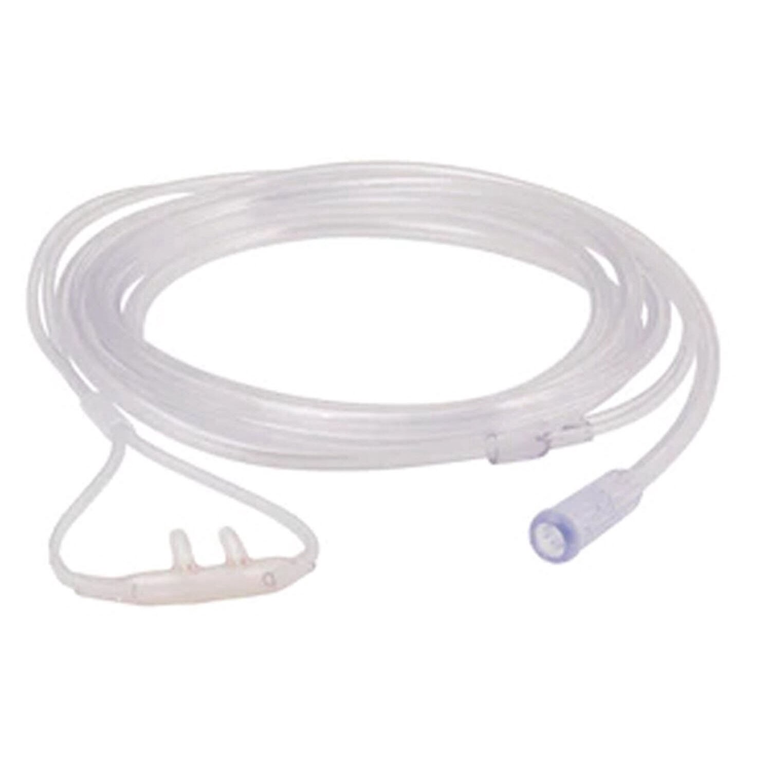 slide 2 of 2, Carex Pediatric Nasal Oxygen Cannula Tube, 7 Ft, 1 ct