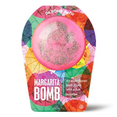 slide 1 of 1, Da Bomb Bath Fizzers Margarita Bath Bomb, 7 oz