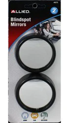 Allied 2 Inch Blind Spot Mirror Twin Pack - Black