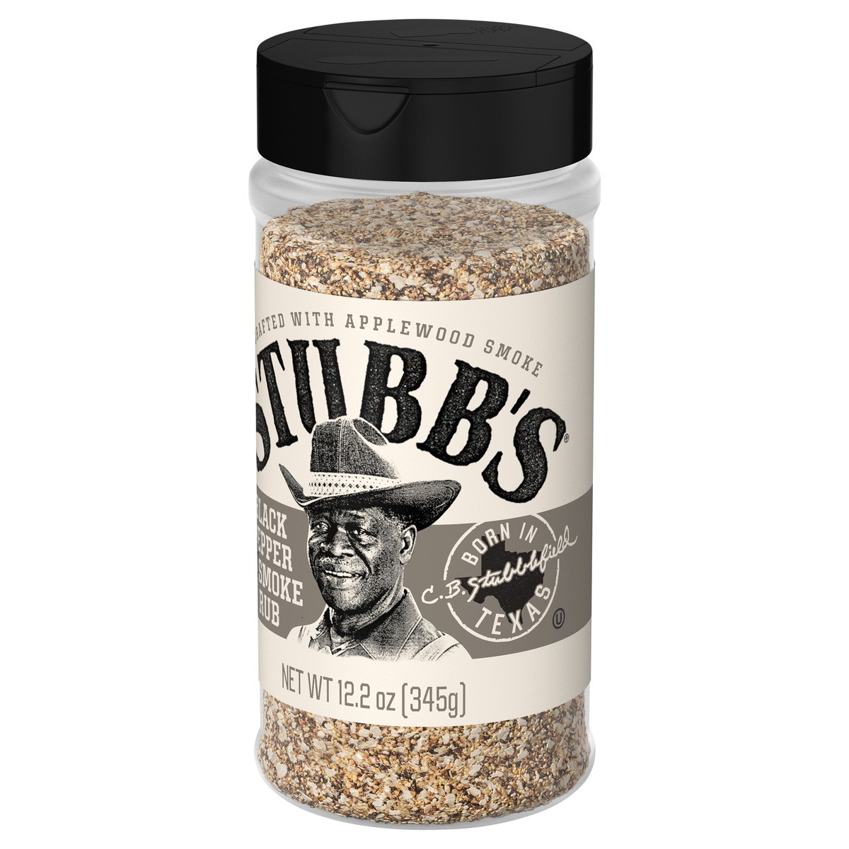 slide 7 of 14, Stubb's Black Pepper & Smoke Rub, 12.2 oz, 12.2 oz