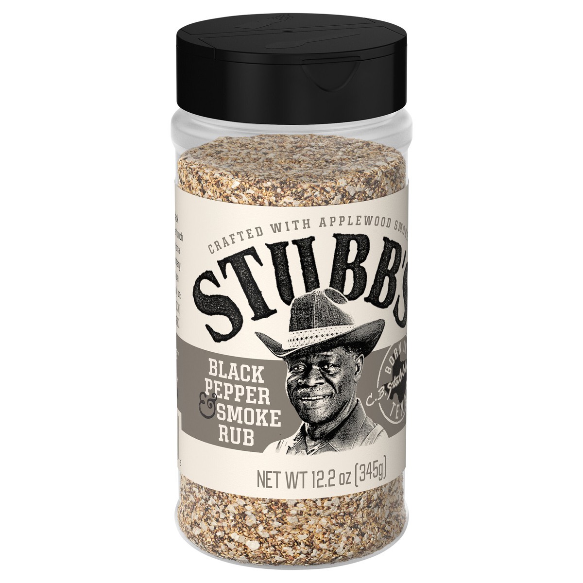 slide 2 of 14, Stubb's Black Pepper & Smoke Rub, 12.2 oz, 12.2 oz