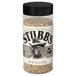 Stubb's Black Pepper & Smoke Rub, 12.2 oz