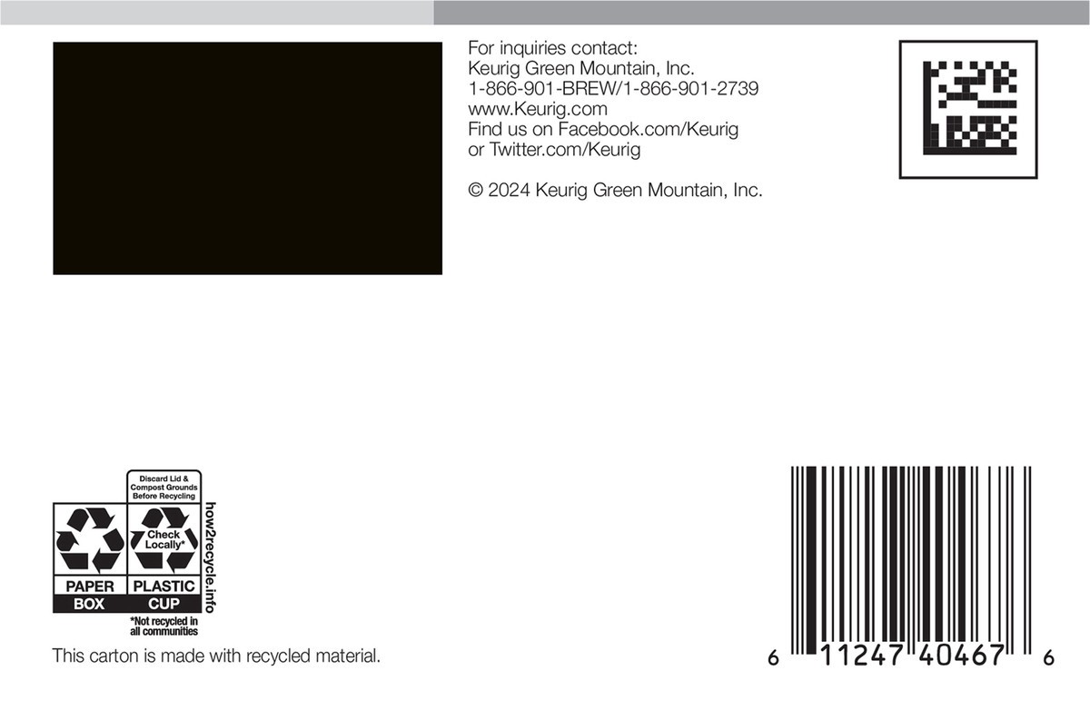 slide 4 of 10, Green Mountain Coffee Roasters Hazelnut Keurig Single-Serve K-Cup Pods, Light Roast Coffee, 10 Count, 10 ct