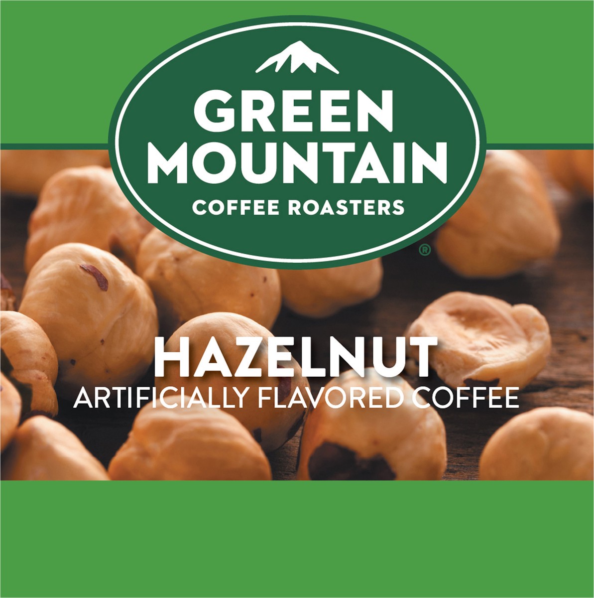 slide 2 of 10, Green Mountain Coffee Roasters Hazelnut Keurig Single-Serve K-Cup Pods, Light Roast Coffee, 10 Count, 10 ct
