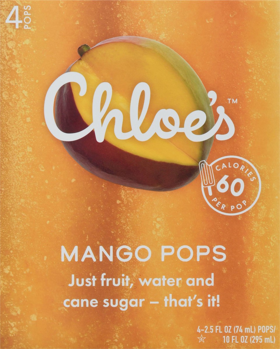 slide 12 of 14, Chloe's Mango Pops, 2.5 fl oz