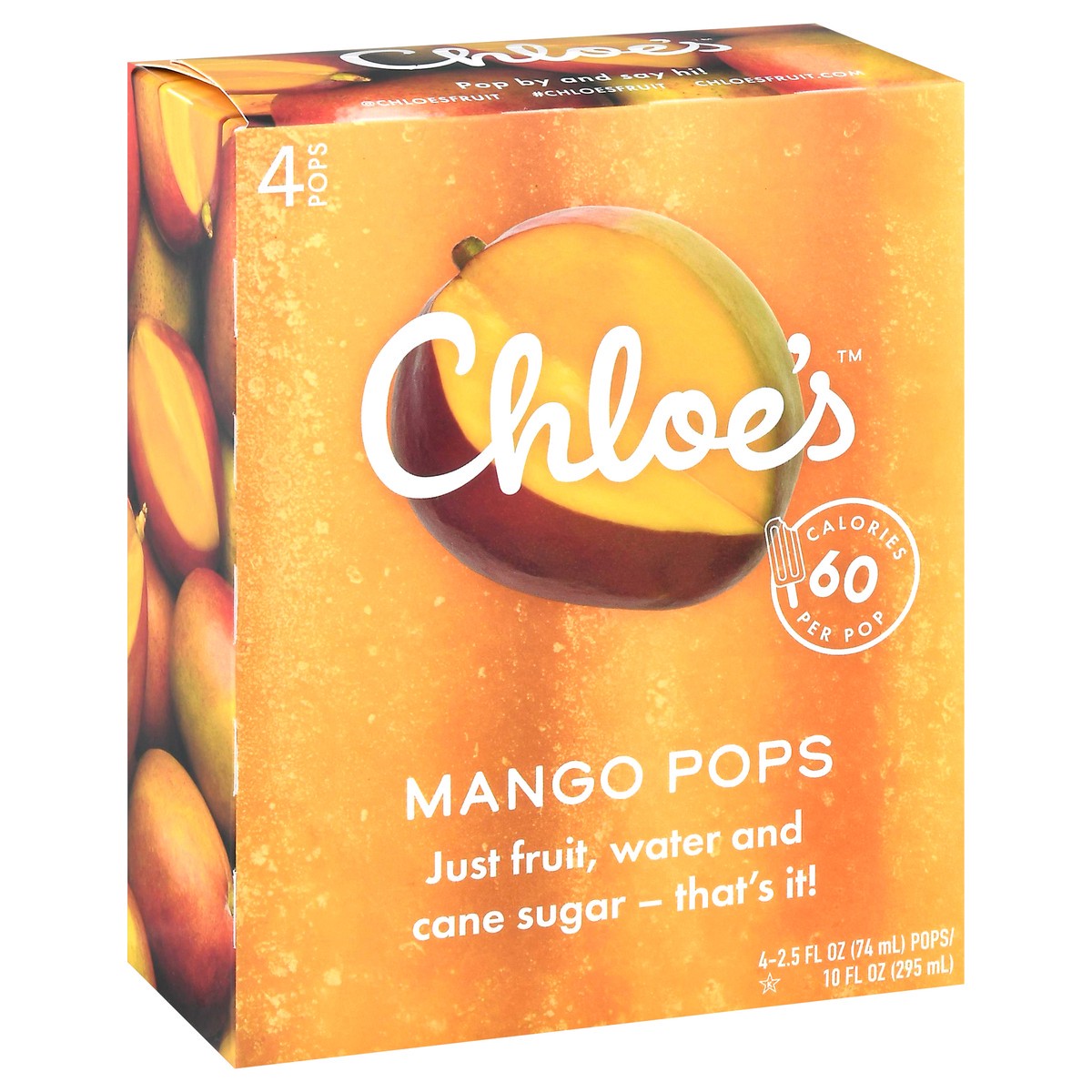 slide 8 of 14, Chloe's Mango Pops, 2.5 fl oz