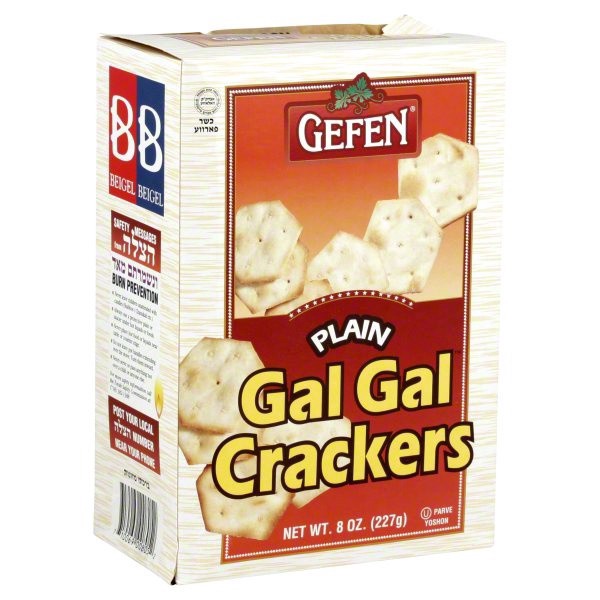 slide 1 of 1, Gefen Crackers, Gal Gal, Plain, 8 oz