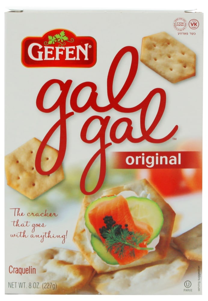 slide 1 of 1, Gefen Crackers, Gal Gal, Plain, 8 oz