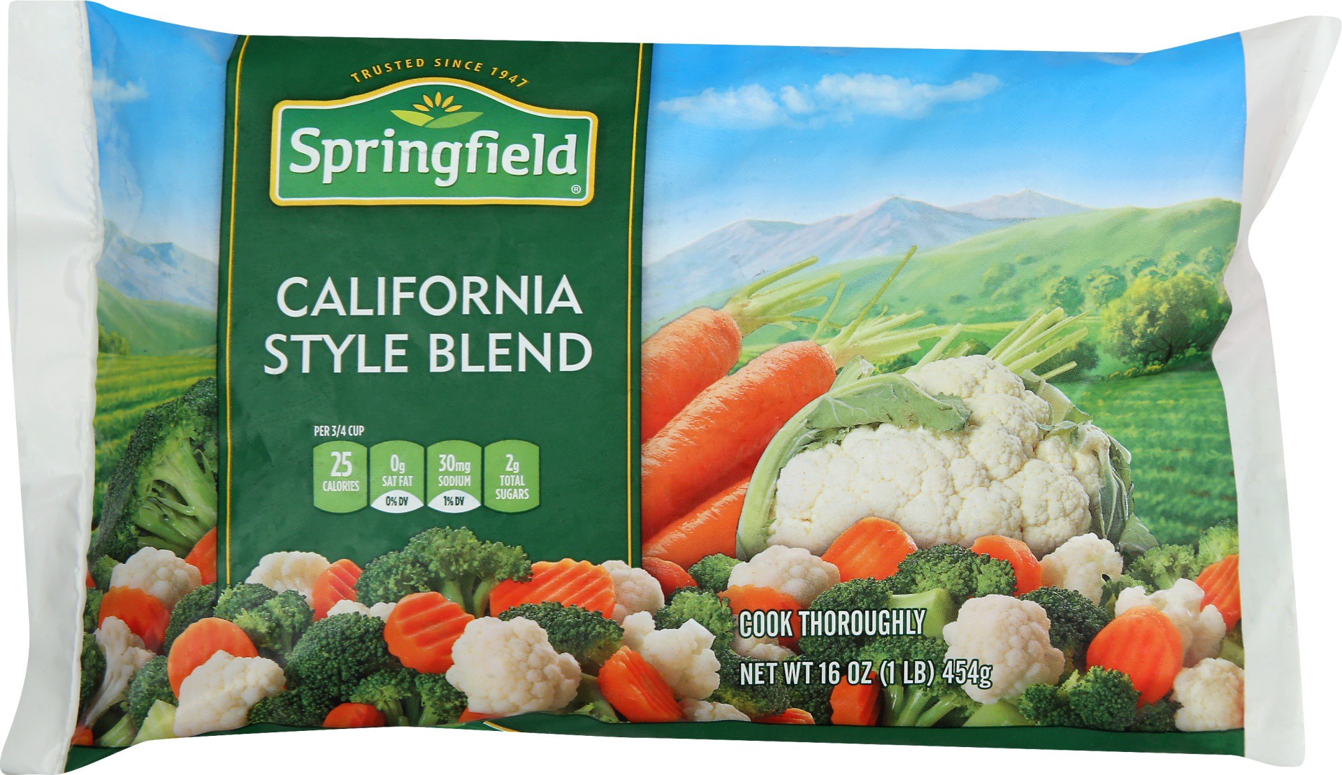 slide 1 of 1, Springfield California Blend Vegetables , 16 oz