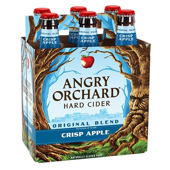 slide 2 of 3, Angry Orchard Crisp Apple Hard Cider, 6 ct; 12 oz