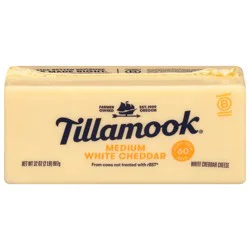 Tillamook Medium White Cheddar Cheese 32 oz