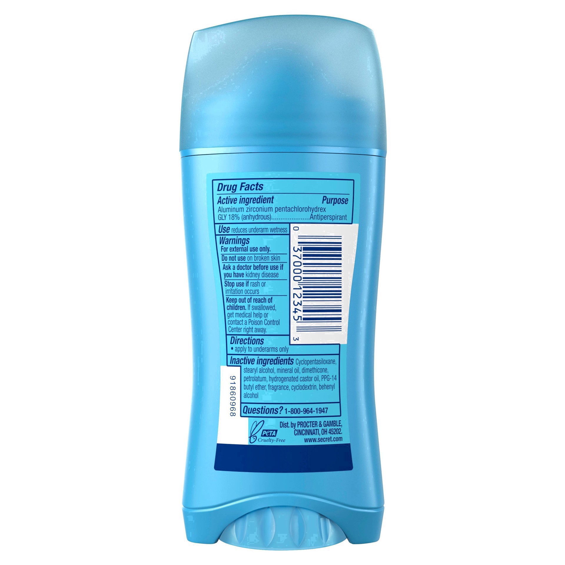 slide 5 of 94, Secret Shower Fresh Invisible Solid Antiperspirant & Deodorant - 2.6oz, 2.6 oz