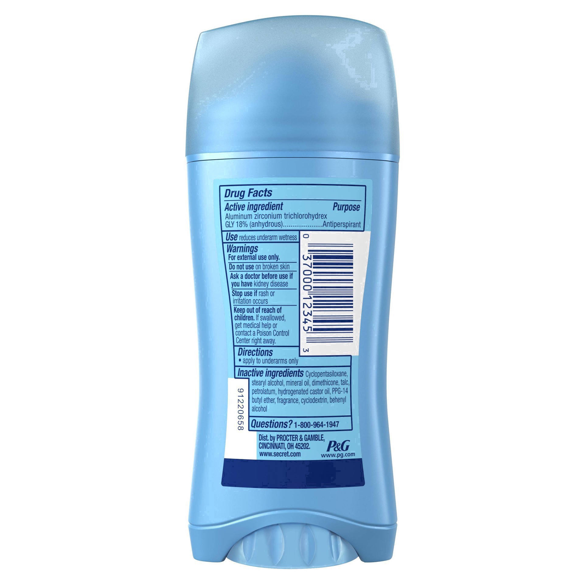 slide 82 of 94, Secret Shower Fresh Invisible Solid Antiperspirant & Deodorant - 2.6oz, 2.6 oz