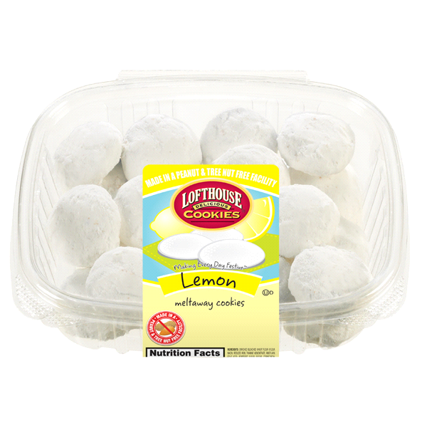 slide 1 of 1, Lofthouse Lemon Meltaway Cookies, 8 oz