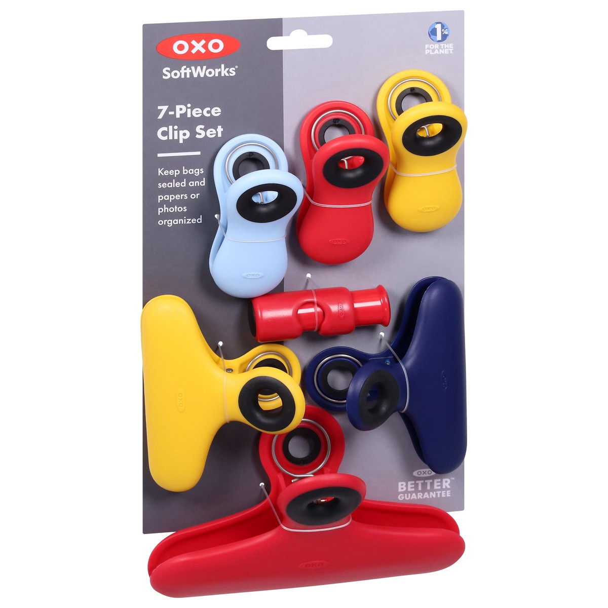 slide 2 of 12, OXO SoftWorks Clip Set 1 Set, 1 ct
