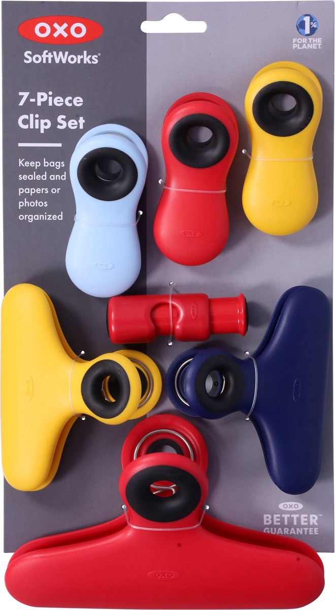 slide 6 of 12, OXO SoftWorks Clip Set 1 Set, 1 ct