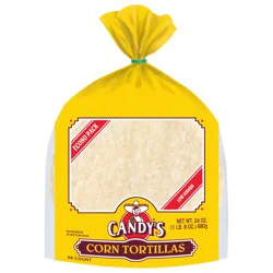Candy's Corn Tortillas, 36 ct