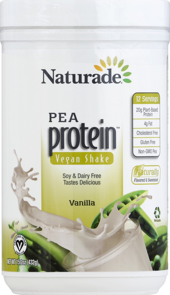 slide 2 of 2, Naturade Vanilla Pea Protein, 15.66 oz