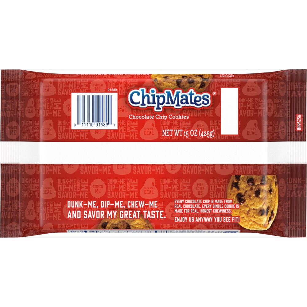 slide 3 of 5, Kroger Chipmates Chewy Chocolate Chip Cookies, 15 oz