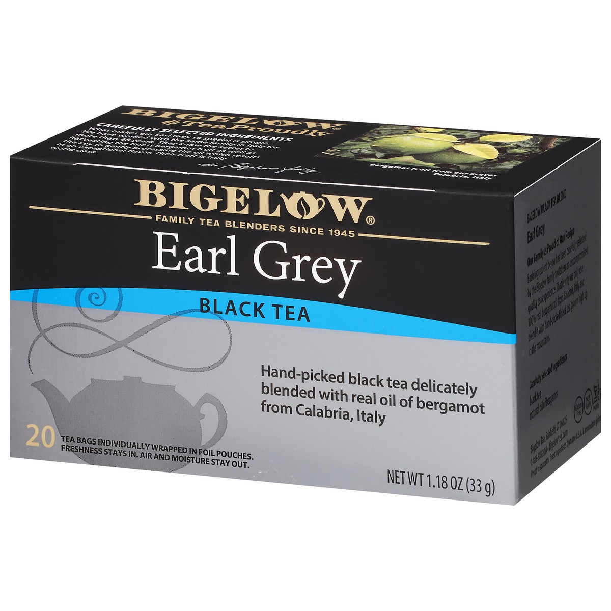 slide 3 of 9, Bigelow Earl Gray Tea - 1.18 oz, 1.18 oz