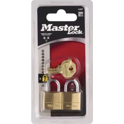 Master Lock Brass Padlock 3/4In