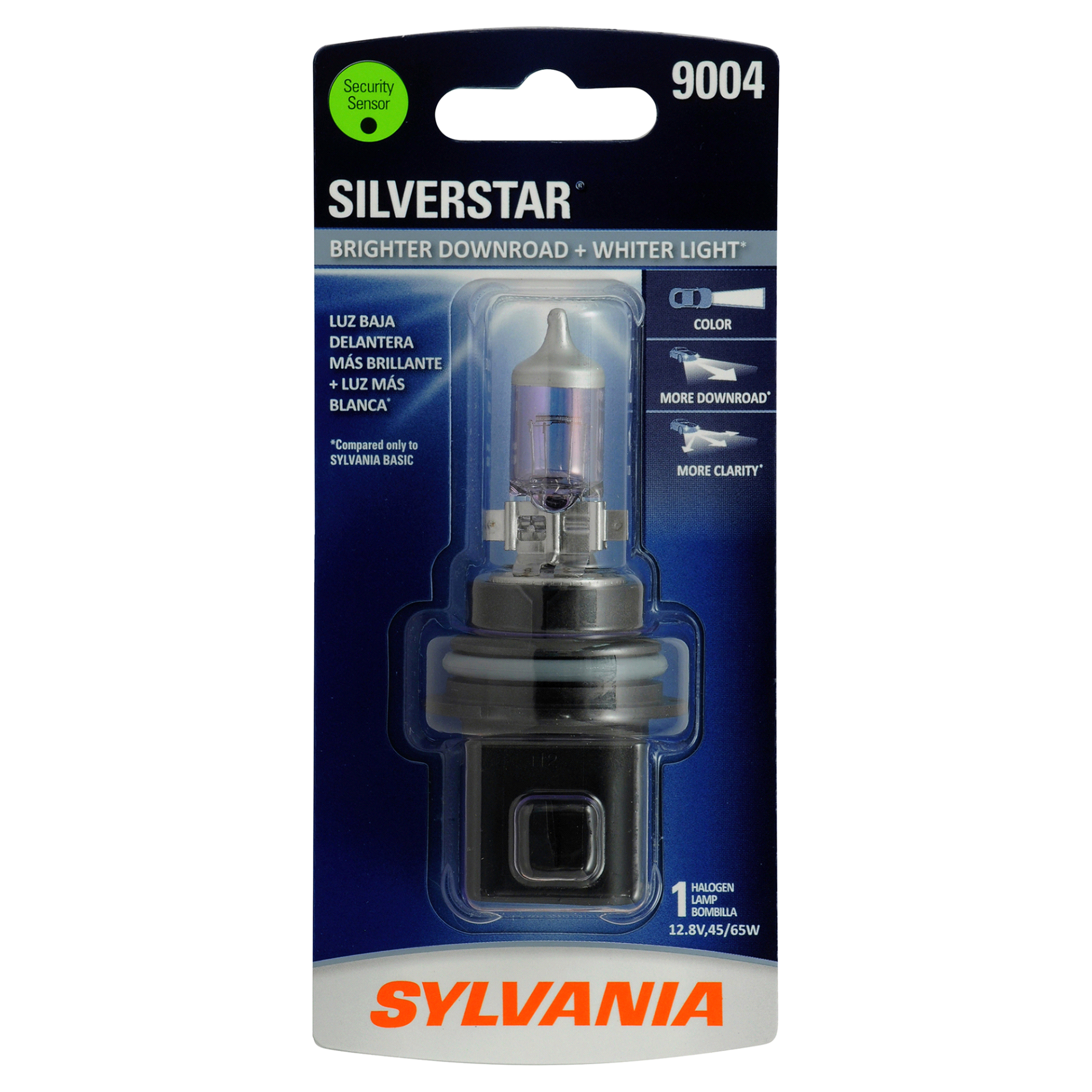 slide 1 of 6, Sylvania 9004 SilverStar Headlight, 1 ct