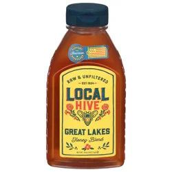 Local Hive Great Lakes Raw & Unfiltered Honey Blend 16 oz