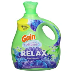 Gain Relax Dewdrop Dream Fabric Softener 3.19 qt