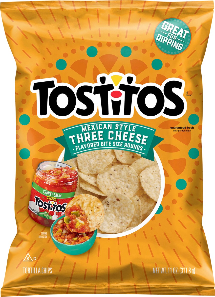 slide 2 of 3, Tostitos Tortilla Chips, 11 oz