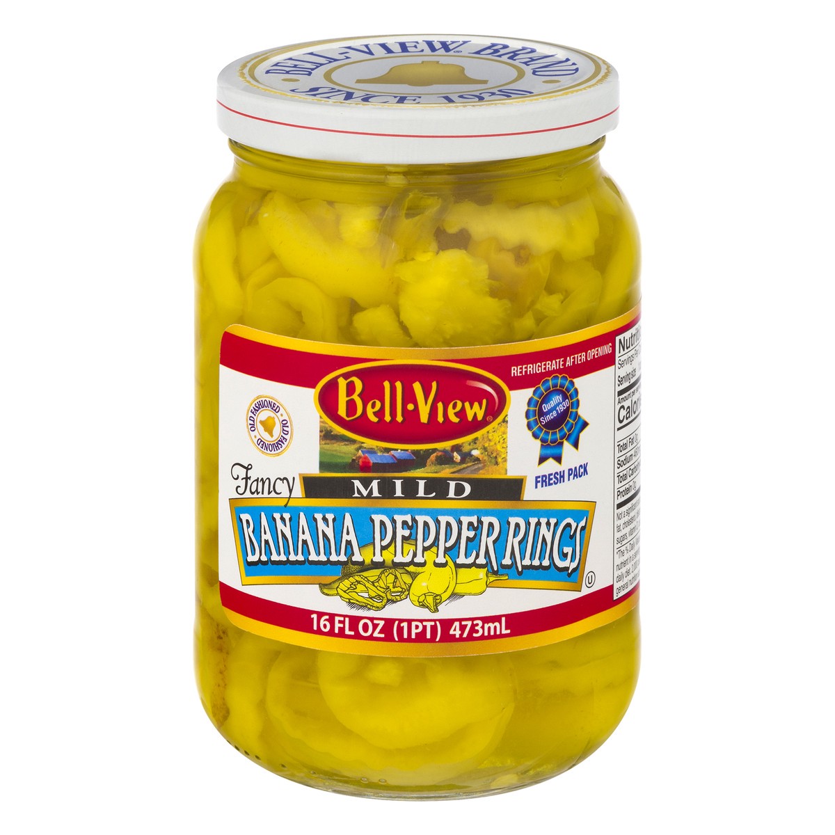 slide 7 of 13, Bell-View Mild Fresh Pack Banana Pepper Rings 16 oz, 16 oz