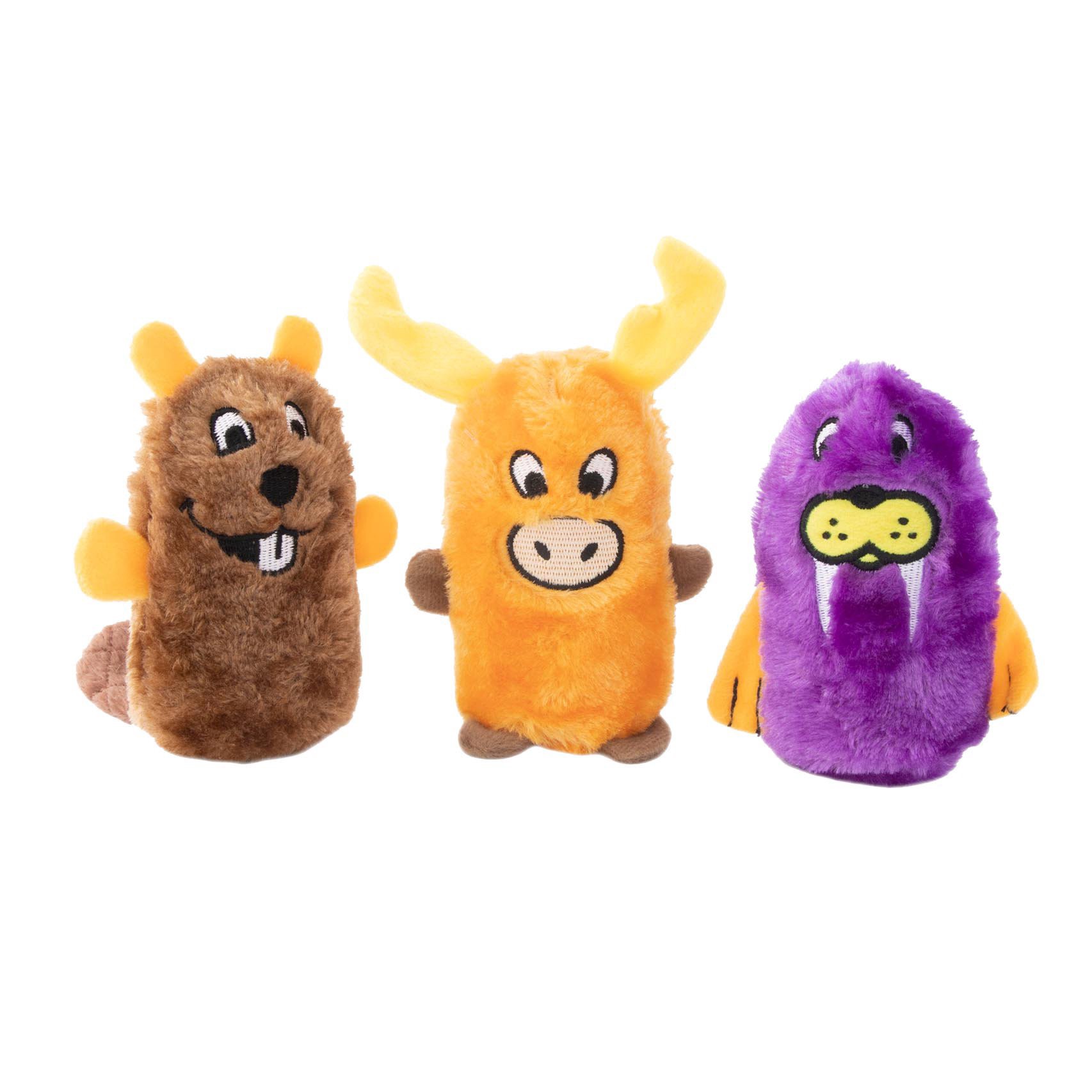 slide 1 of 1, Zippypaws Squeakie Buddies Dog Toy, 3 ct