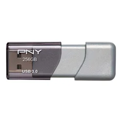 PNY Elite Turbo Attache USB 3.0 Flash Drive - Silver