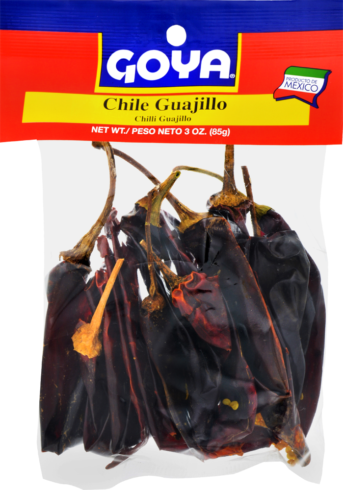 slide 1 of 1, Goya Pod Whole Chile Guajillo - 3 OZ, 3 oz