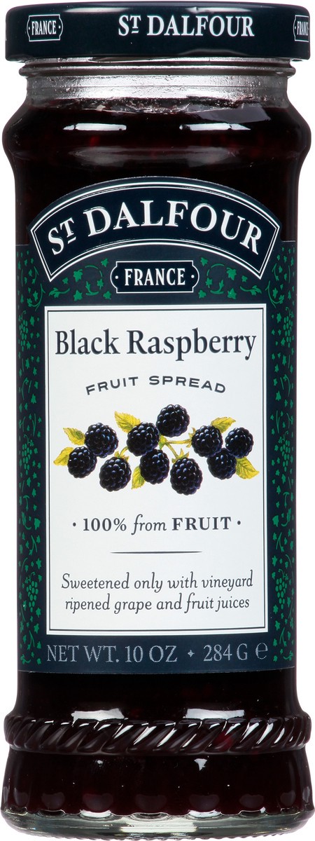 slide 7 of 14, St. Dalfour Black Raspberry Fruit Spread 10 oz, 10 oz