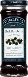 St. Dalfour Black Raspberry Fruit Spread 10 oz