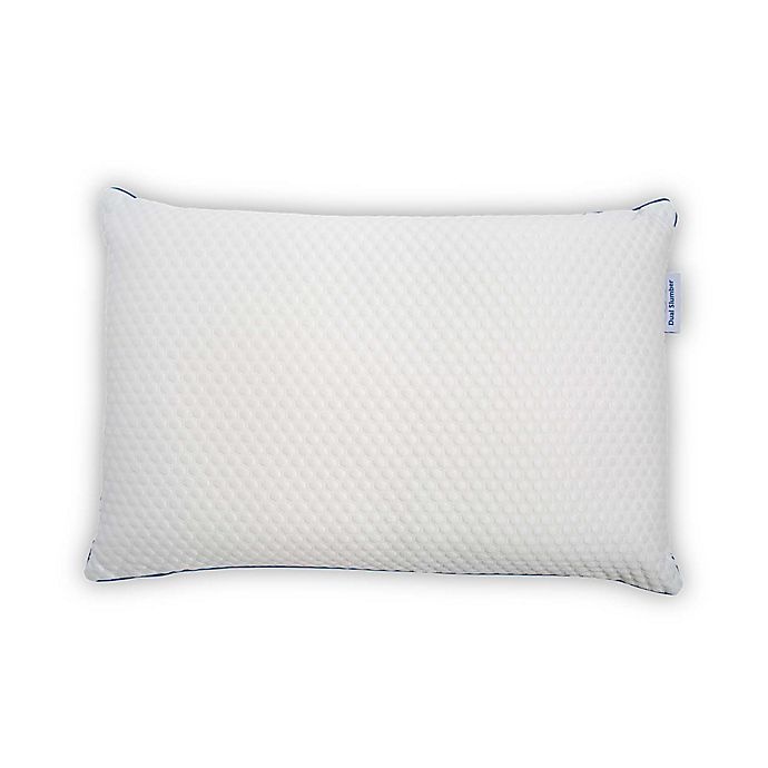 slide 1 of 5, Reverie Dual Slumber Down Alternative Memory Foam Pillow - White, 1 ct