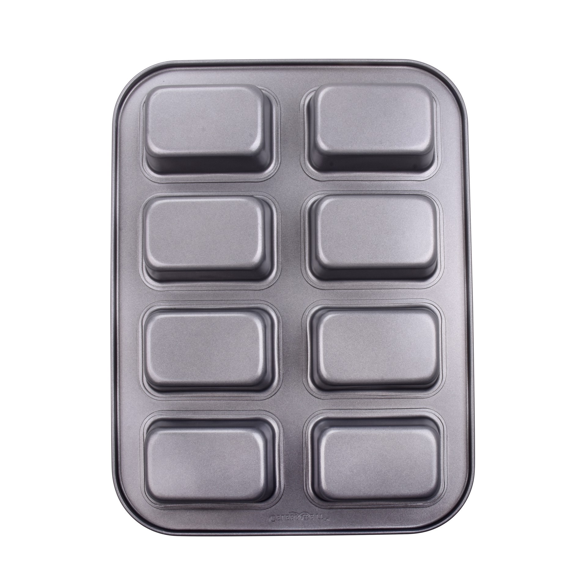 slide 5 of 5, Non-Stick Mini Loaf Pan By Celebrate It, 13.7 in x 10.4 in x 1.8 in