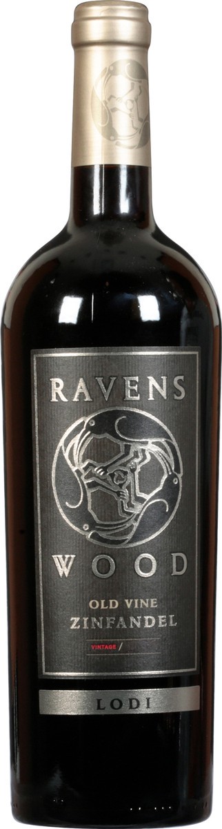 slide 6 of 9, Ravens Wood Old Vine Zinfandel 1 ml, 750 ml