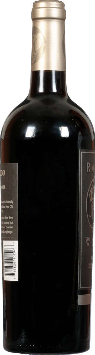 slide 7 of 9, Ravens Wood Old Vine Zinfandel 1 ml, 750 ml