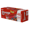 slide 6 of 17, Meijer Double Zipper Storage Bags, Quart, 48 ct